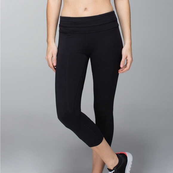 Lululemon black Inspire Crop II Luxtreme pants - XS - Picture 1 of 11